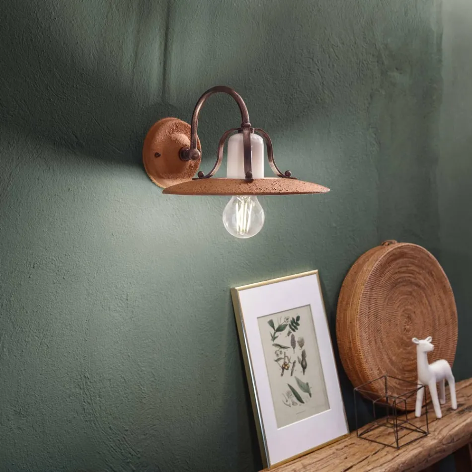 Wall rustikální keramické zdobené Ferroluce Bologna Viadurini