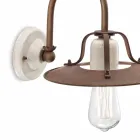 Nášivka průmyslové styl kovu a keramiky Ferroluce Viadurini