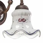 Vintage železné a keramické ručně vyráběné aplikace a ručně zdobené - Chieti Viadurini