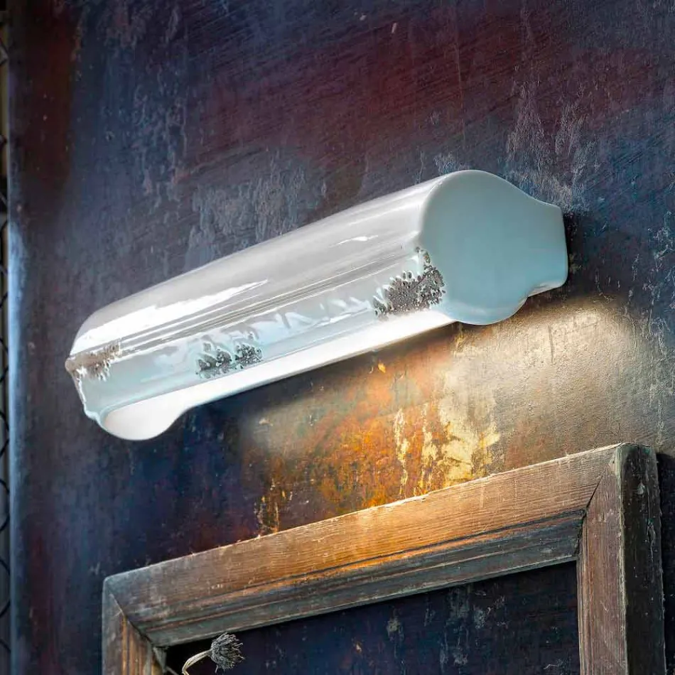 Nášivka handmade vintage leštěné keramické Ethel Ferroluce Viadurini