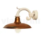 Vintage zahradní nášivka z hliníku a mosazi Made in Italy - Adela Viadurini