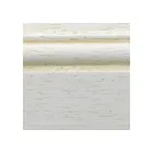 Patinovaná bílá dřevěná šatní skříň se 2 dveřmi Made in Italy - Agni Viadurini