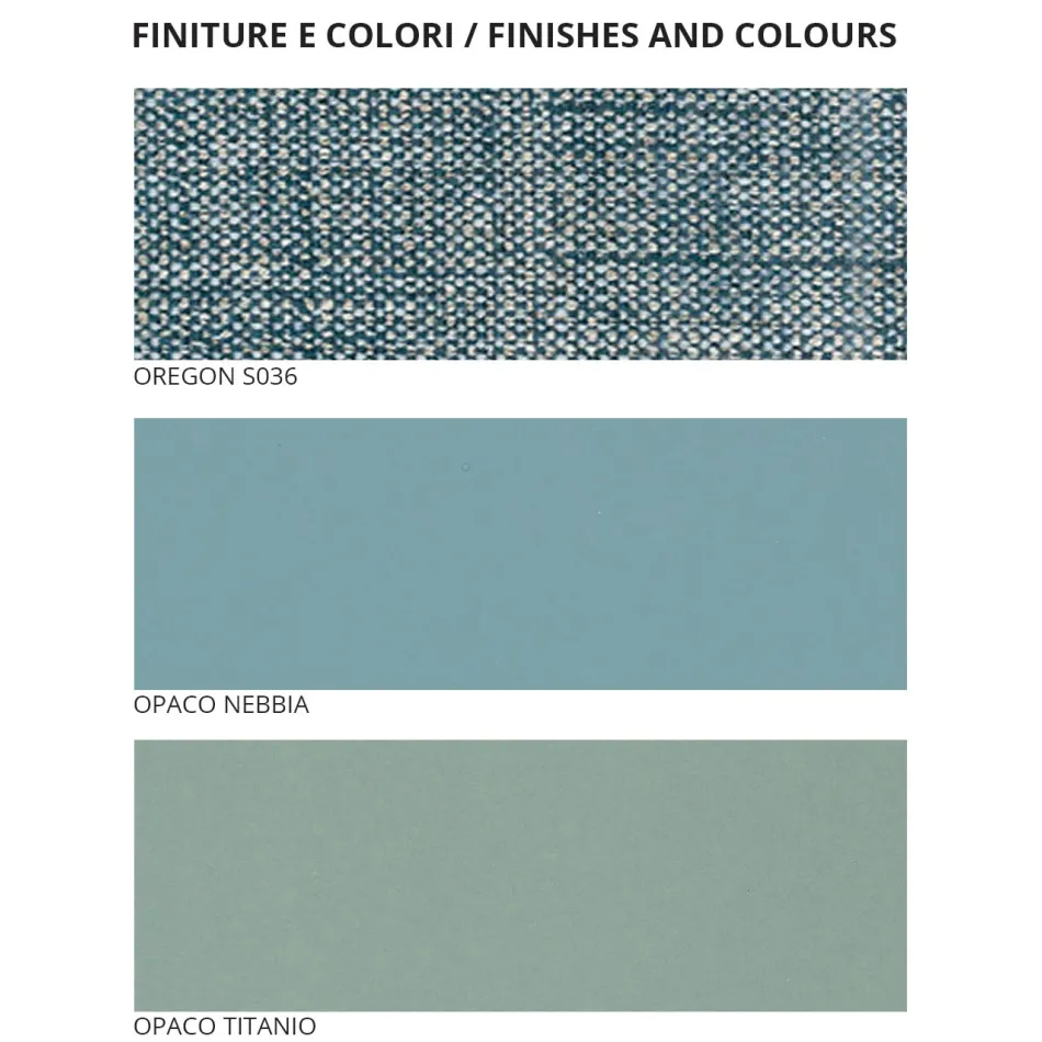 Nábytek do ložnice se 4 prvky v moderním stylu vyrobený v Itálii - Eletta Viadurini