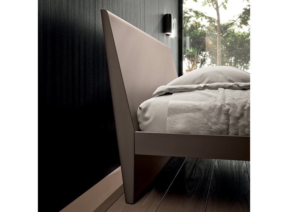 Moderní styl 5prvkového ložnicového nábytku vyrobeného v Itálii - diamant Viadurini