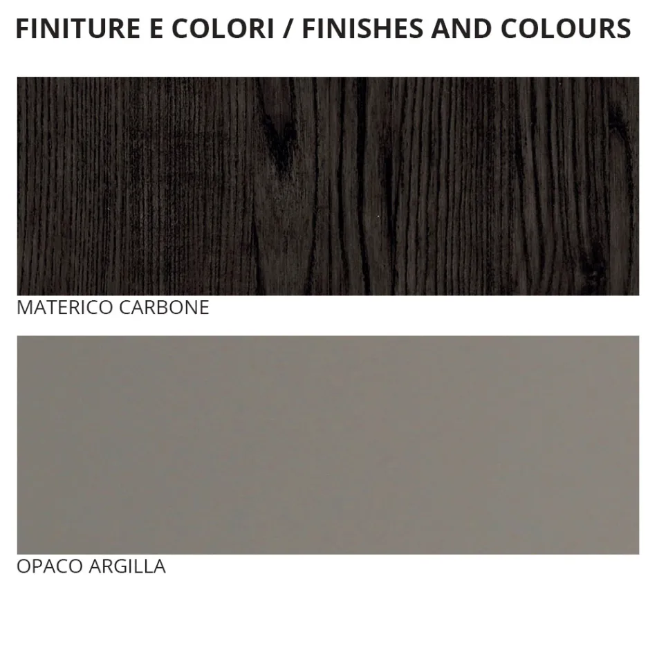 Nábytek do ložnice s 5 prvky vyroben v Itálii - Scampia Viadurini