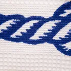 Ručně vyráběný ručník z jednoho kusu bavlny vyrobený v Itálii - značky Viadurini