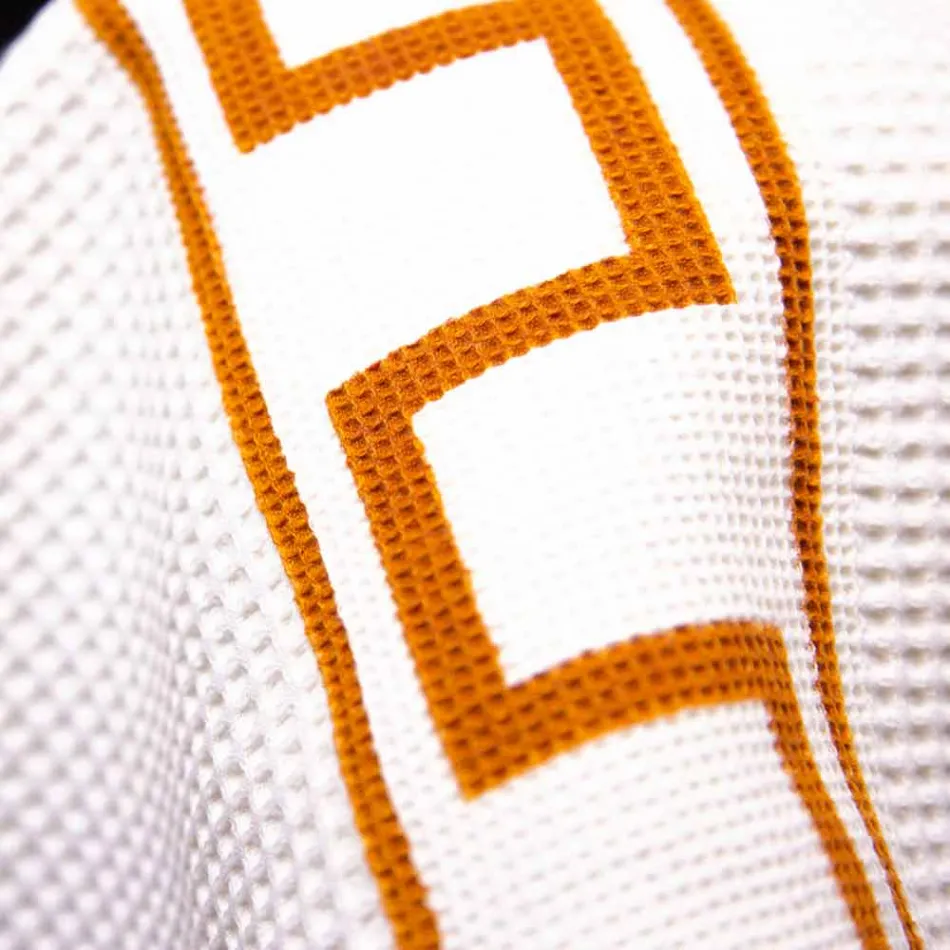 Ručně vyráběné umělecké ručníky z jednoho kusu italské bavlny - značky Viadurini