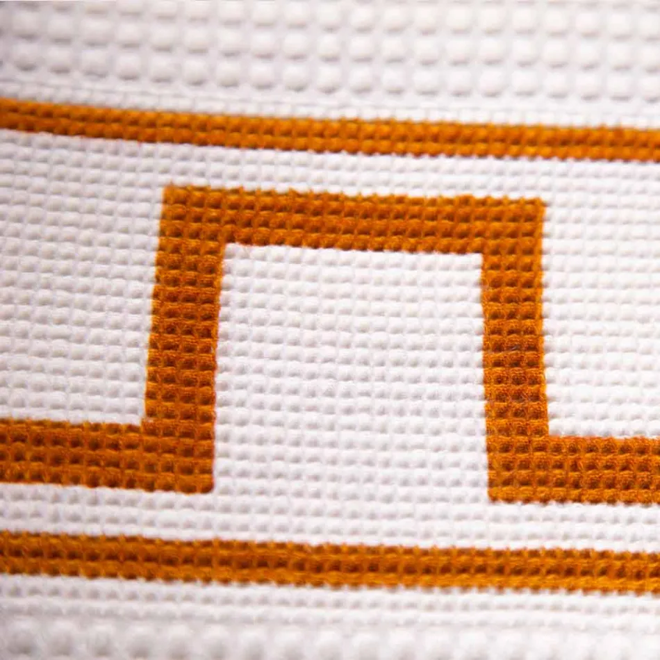 Ručně vyráběné umělecké ručníky z jednoho kusu italské bavlny - značky Viadurini