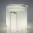 Čítač rohových barů Slide Break Rohové moderní světlo vyrobené v Itálii Viadurini