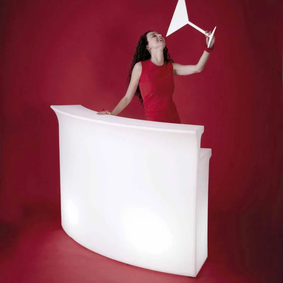 Světlý barový automat Moderní styl Slide Break Bar vyrobený v Itálii Viadurini