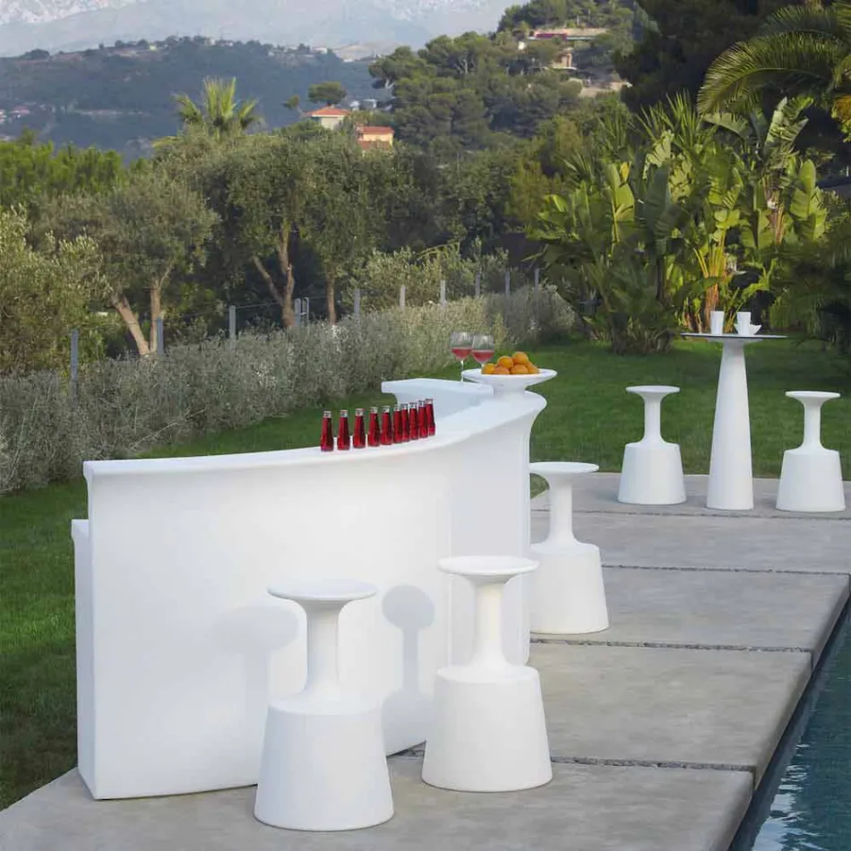 Světlý barový automat Moderní styl Slide Break Bar vyrobený v Itálii Viadurini