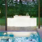 Světlý barový automat Moderní styl Slide Break Bar vyrobený v Itálii Viadurini