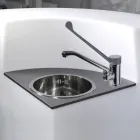 Modulární pult s venkovním osvětlením Made in Italy - Mistra Viadurini