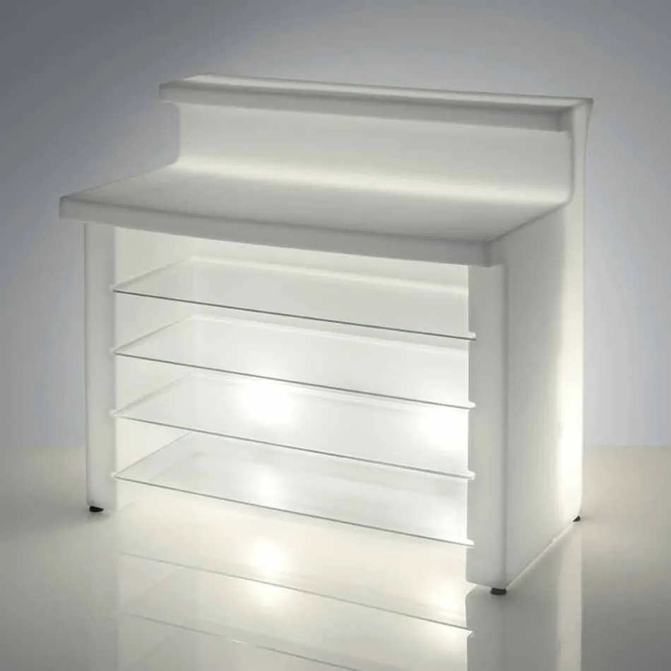 Moderní stylový pultový snímač Slide Break Line vyrobený v Itálii Viadurini