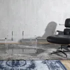 Design kufru z průhledného akrylového křišťálu a moderní oceli - Dante Viadurini