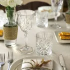 Dvojitý staromódní vintage design Eco křišťálové sklo 12 kusů - Cantabile Viadurini