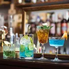 Míchání skla s výstřední dekorací Luxusní design 4 kusy - Destino Viadurini