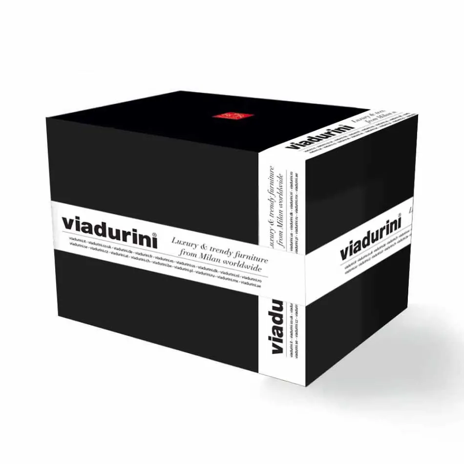 Míchání skla s výstřední dekorací Luxusní design 4 kusy - Destino Viadurini