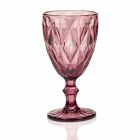 Moderní skleněné barevné sklenice na víno 6 kusů - Timon Viadurini