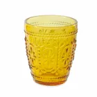 Zdobené a barevné sklenice vody sada 6 kusů - Pastel-Palazzo Viadurini