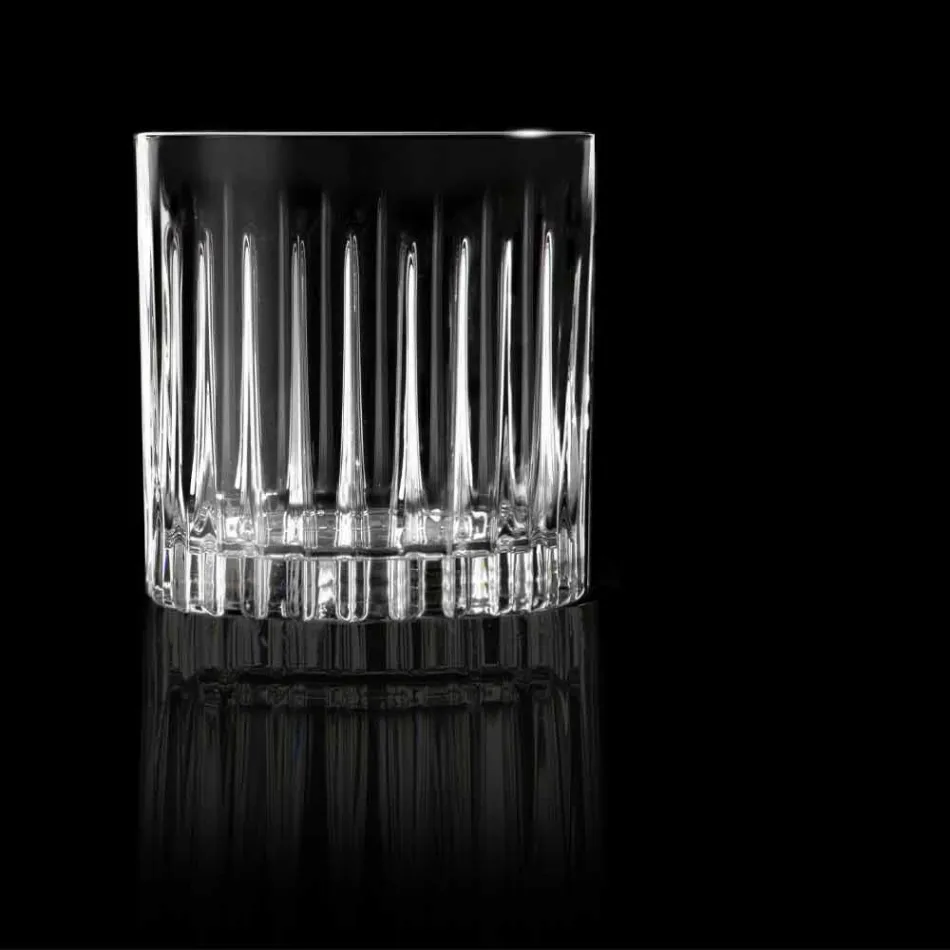 Double Old Fashioned Tumbler Low Glasses 12 Pieces Luxury - Senzatempo Viadurini