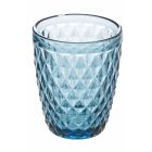 Brýle pro vodní servis v dekorovaném barevném skle 12 kusů - Brillo Viadurini