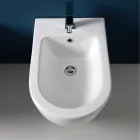 Jednootvorový cyklonový keramický bidet Aralia s moderním designem Viadurini