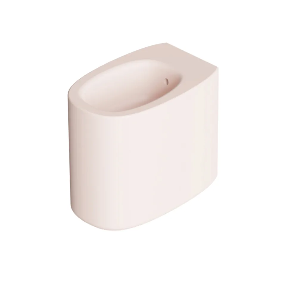 Keramický bidet k zavěšení na podlahu v různých barvách, vyrobený v Itálii - Girl Viadurini