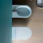 Keramický bidet Sun 57x37cm moderní design, vyrobeno v Itálii Viadurini