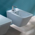 Hung bidet v keramické konstrukce Sun Square 55x35cm, vyrobeno v Itálii