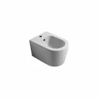 Hung bidet v moderní bot Square 50x35cm keramiky, made in Italy Viadurini