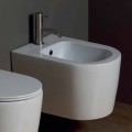 Hung bidet v moderní bot Square 50x35cm keramiky, made in Italy