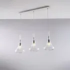 Železná lišta s pyrexovým sklem vyrobená v Itálii pro interiérové dekorace - Corinto Viadurini