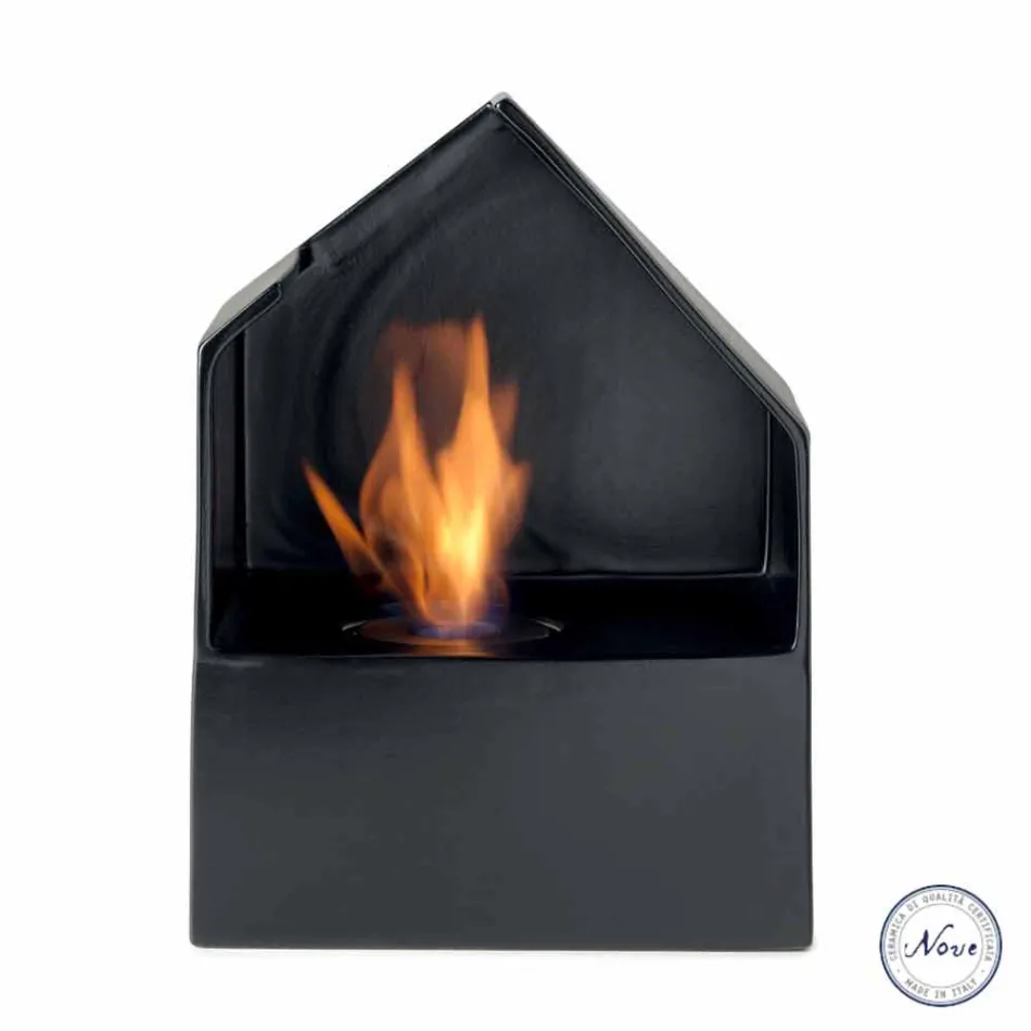 Biocamino deska keramická bioetanolu a Curtis ocel Viadurini