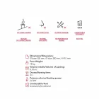 Biocamino kolo podpora mramor Gordon, made in Italy Viadurini