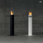 Biocamino venkovní bioetanolu se skleněnou deskou Dean-tab Viadurini