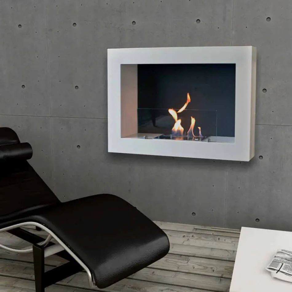 Biocamino Wall Moderní design Blake Viadurini