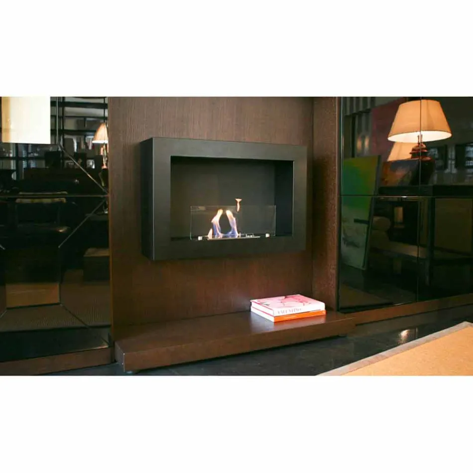 Biocamino Wall Moderní design Blake Viadurini