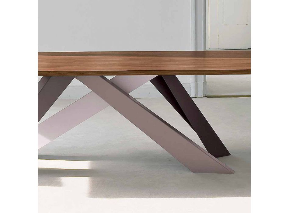 Bonaldo Big Table dýhovaný stůl vyrobený v designu Itálie