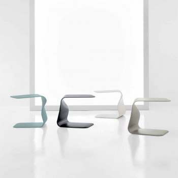 Bonaldo Duffy design konferenční stolek 48x60 polyuretan lakovaný vyrobený v Itálii