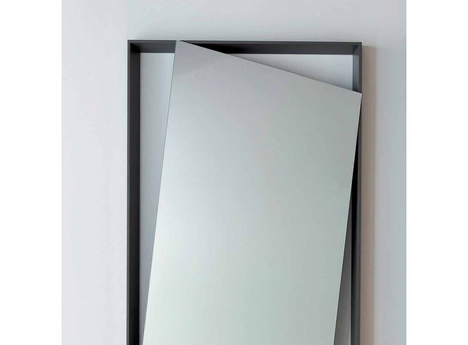 Bonaldo visuté zrcadlové stěny lakované dřevo design H185cm vyrobené v Itálii Viadurini