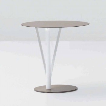 Bonaldo Kadou designová stůl lakovaná ocel D50cm vyrobená v Itálii