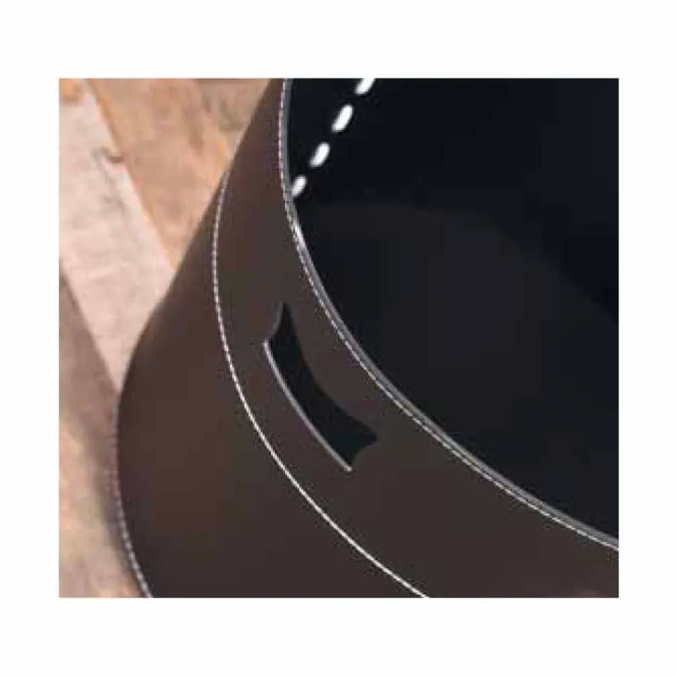 Držitel kulatiny ve 100% Made in Italy Plato Leather Viadurini