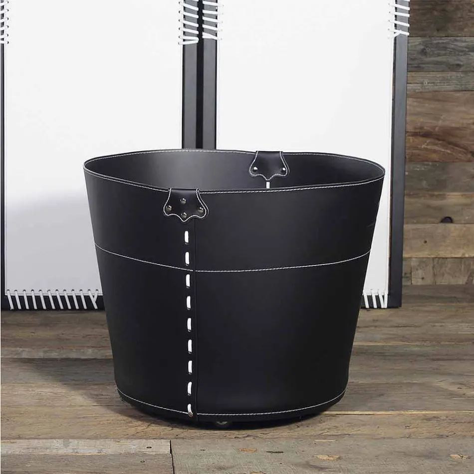 Držitel kulatiny ve 100% Made in Italy Plato Leather Viadurini