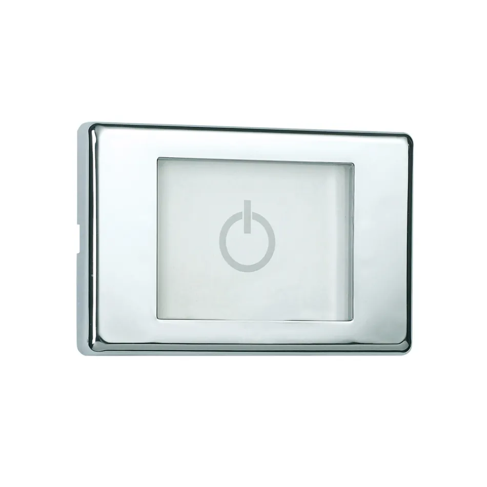 Moderní sprchová hlavice Bossini Dream v chromovém provedení s LED světly a čtyřmi funkcemi Viadurini