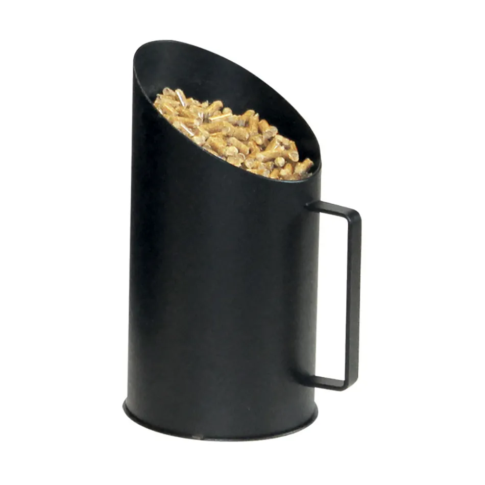 Džbán na dávkování pelet s kovovou rukojetí Made in Italy - Jurta Viadurini