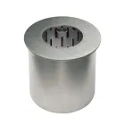 Kruhový hořák ze saténové oceli pro krb s bioethanolem - Griff12 Viadurini