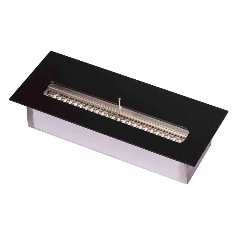 Lineární ruční hořák z nerezové oceli pro krb na bioethanol - Brandon Viadurini