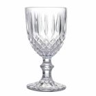 Barevné skleněné poháry v reliéfním skle, 12 kusů - Angers Viadurini