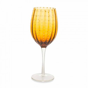 Barevné a moderní sklenice na víno 12 kusů Elegantní služba - Persie